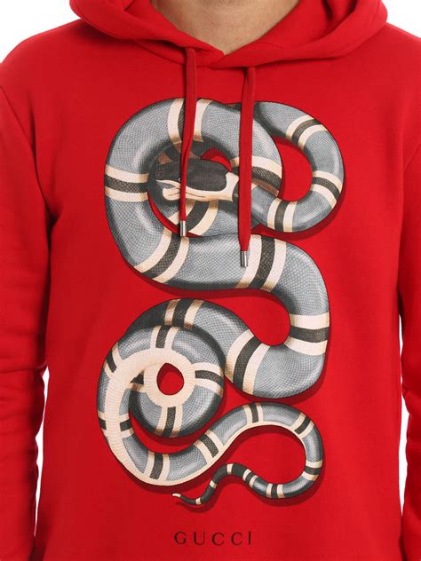 gucci snakes hoodie